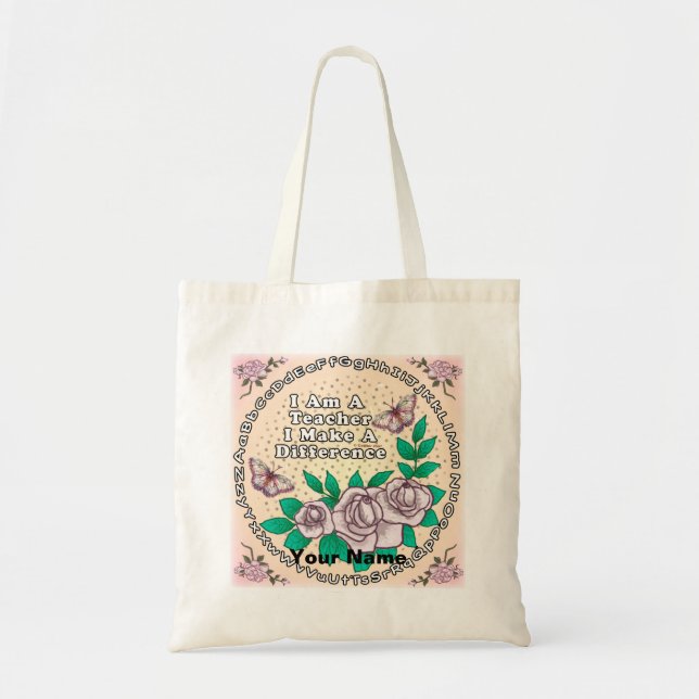 Bolsa Tote Professor Faz a Diferença  (Frente)