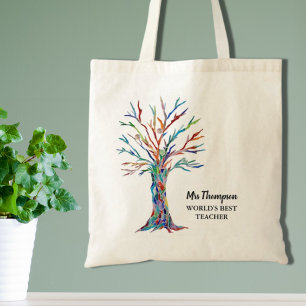Bolsa Tote Professor Melhor do Mundo Personalizado