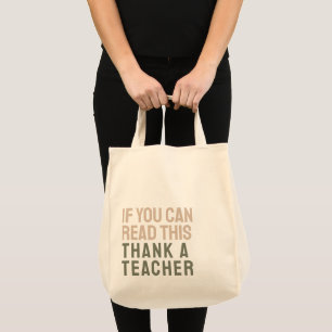 Bolsa Tote Professor Minimalista