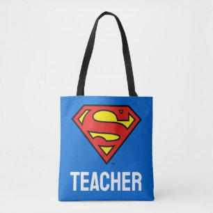 Bolsa Tote Professor Superman S-Shield Logotipo Superman