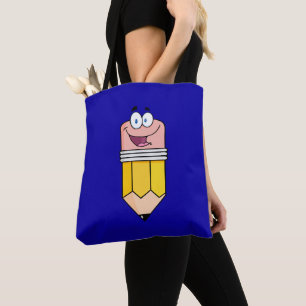 Bolsa Tote Professor universitário estudante Engraçado Lápis 
