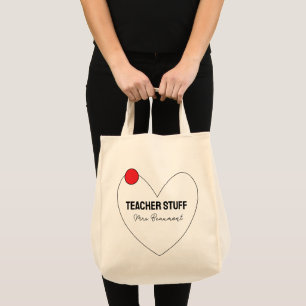 Bolsa Tote Professora Coisa Nome de Professora Apreciação de 