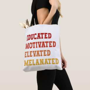 Bolsa Tote Professora Elevada E Elevada Melanata Educada Lega