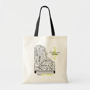 Bolsa Tote Professora personalizada do Grand Piano Student