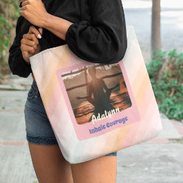 Bolsa Tote Professora personalizada do Yoga Lover Mamãe Dotad