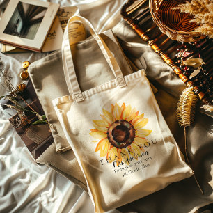 Bolsa Tote Professora SUNFLOWER Obrigado Classe Presente Tote
