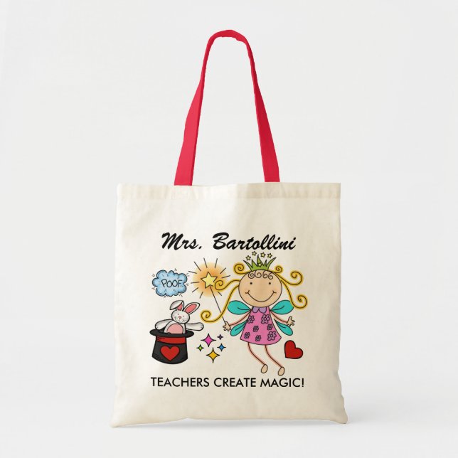Bolsa Tote Professores Criam magia - SRF (Frente)
