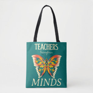 BOLSA TOTE PROFESSORES TRANSFORMAM MENTES MANTEIRA