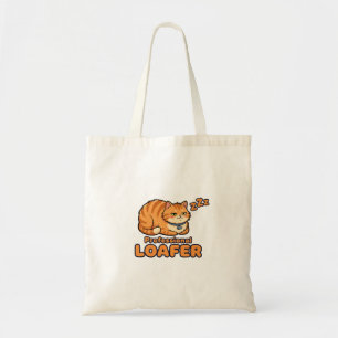 Bolsa Tote Profissional Indolente Gato Divertido Dormindo