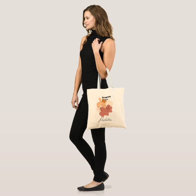 Bolsa Tote Progresso Chic em Perfeição (Frente (modelo))