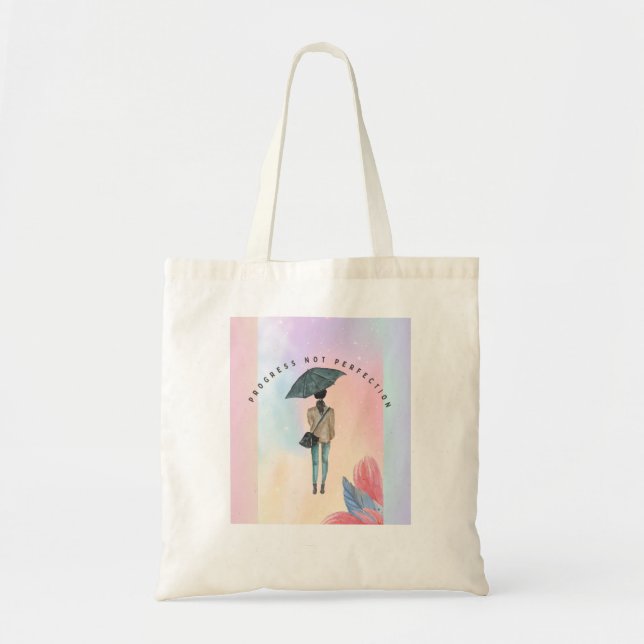 Bolsa Tote Progresso Não Perfeição (Frente)