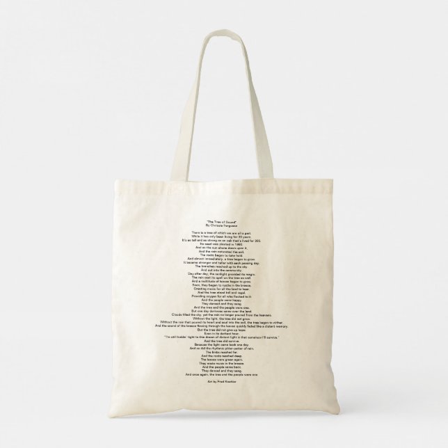 Bolsa Tote Projeto de Consciência SoundGirls: Tote Bag com Po (Verso)