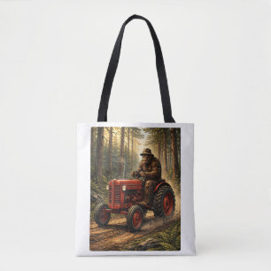 Bolsa Tote Projeto de Trator Bigfoot para Fazenda do Pai Faze