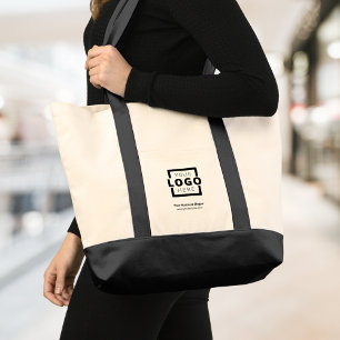 Bolsa Tote Promocional de marca de logotipo da empresa person