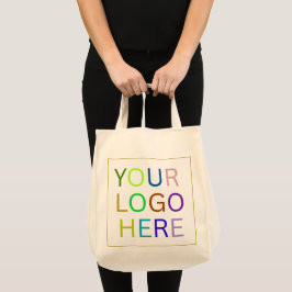 Bolsa Tote Promocional de texto e logotipo personalizado mini