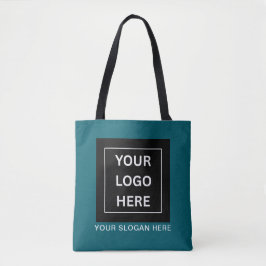 Bolsa Tote Promocional de texto e logotipo personalizado mini