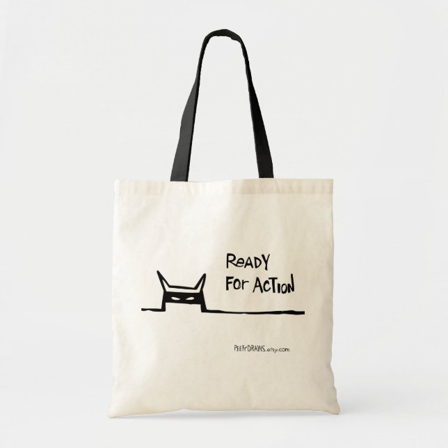 Bolsa Tote Pronto para Ação (Frente)