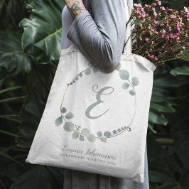 Bolsa Tote Proposta Personalizada de Damas de Honra para a No