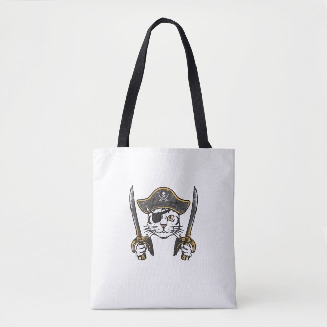 Bolsa Tote Proprietário do Gato (Frente)