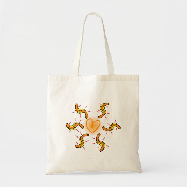 Bolsa Tote Protegida Pela Enguia Elétrica (Frente)