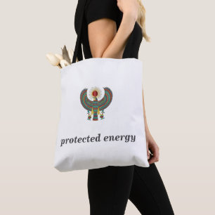 Bolsa Tote Proteja Seu Olho de Hórus Energia Símbolo Egípcio