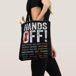 Bolsa Tote Protesto de Mãos