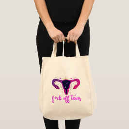 Bolsa Tote Protesto do útero Celestial de Proibição do Aborto