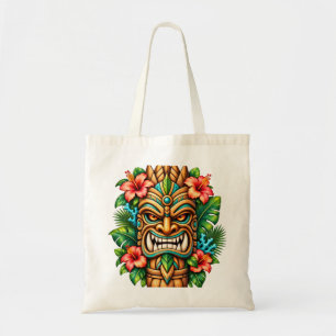 Bolsa Tote Protetora Tiki Coroa de Hibisco