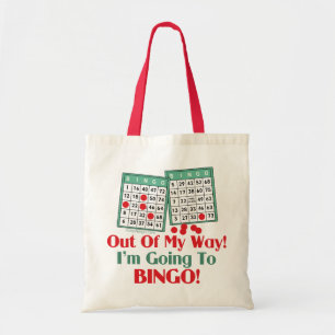 Bolsa Tote Provérbio engraçado do Bingo