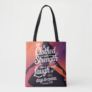 Bolsa Tote Proverbs 31 saco de tota cristã