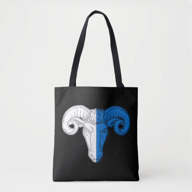 Bolsa Tote Província de Silver Desert Populace Crachá (Frente)