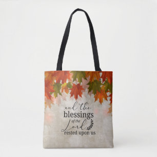 Bolsa Tote PSALM 90:17 Abençoações do Senhor nos atacaram