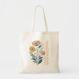 Bolsa Tote Psalm Boho Christian Inspirationa