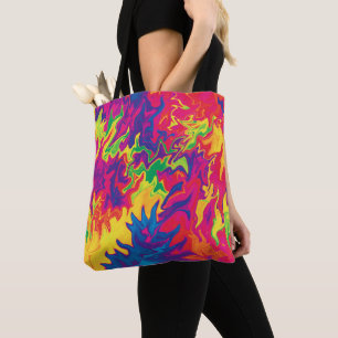 Bolsa Tote Psicodélica A Plantar......