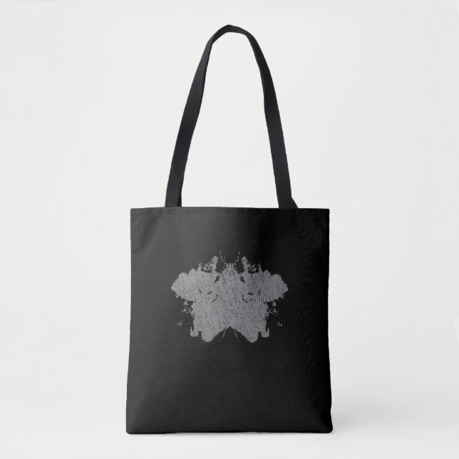 Bolsa Tote Psicologia do Teste de Tinta Rorschach (Frente)