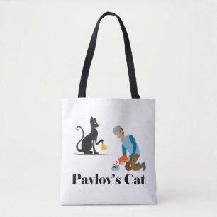 Bolsa Tote Psicologia Gata de Pavlov
