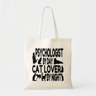 Bolsa Tote Psicólogo ama gatos