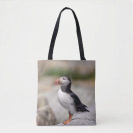 Bolsa Tote Puffin Atlântico em Machias, Maine