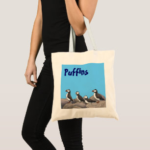 Bolsa Tote Puffins Atlântico