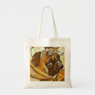 Bolsa Tote Pug bonito de Sangha