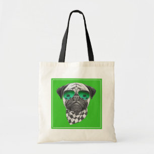 Bolsa Tote Pug de Miami