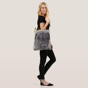 BOLSA TOTE PUG DOCE E BONITO