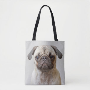 Bolsa Tote Pug Retrato