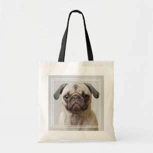 Bolsa Tote Pug Retrato