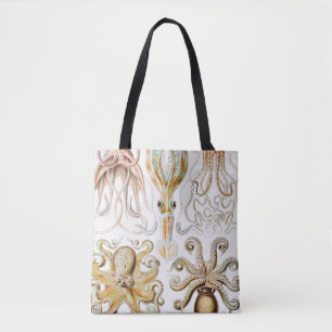 Bolsa Tote Pula de Octopus, Gamochonia por Ernst Haeckel