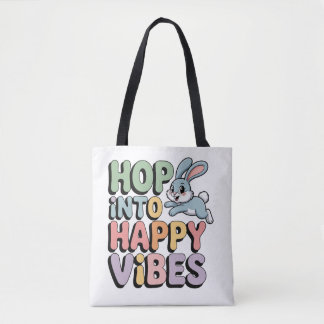 Bolsa Tote Pular Para Vibrações Felizes Saco de Compras Easte