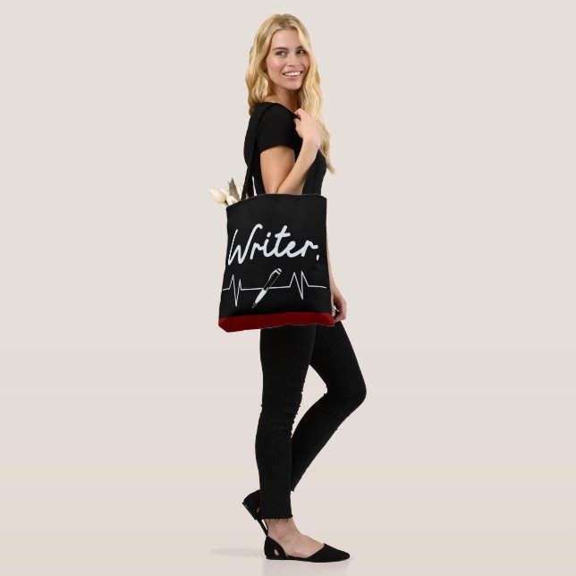 Bolsa Tote Pulsação do Escritor (No(a) Modelo)