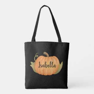 Bolsa Tote Pumpkin de queda personalizado