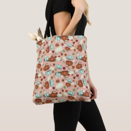 Bolsa Tote Pumpkin Floral