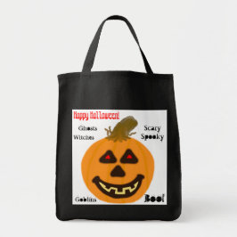 Bolsa Tote Pumpkin Laranja Halloween